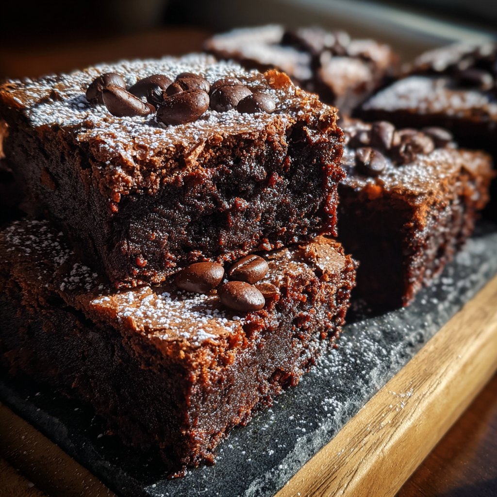 Chocolate Espresso Brownies