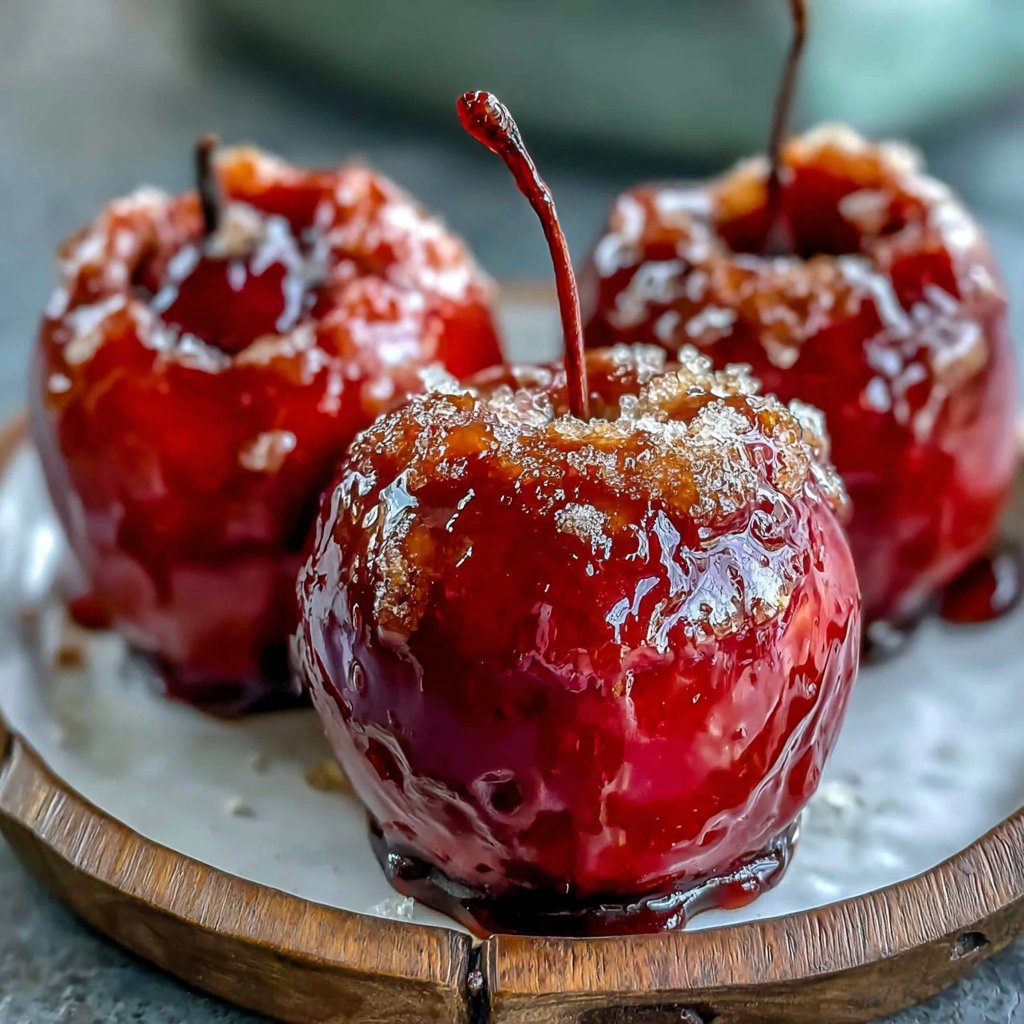Classic Red Candy Apples