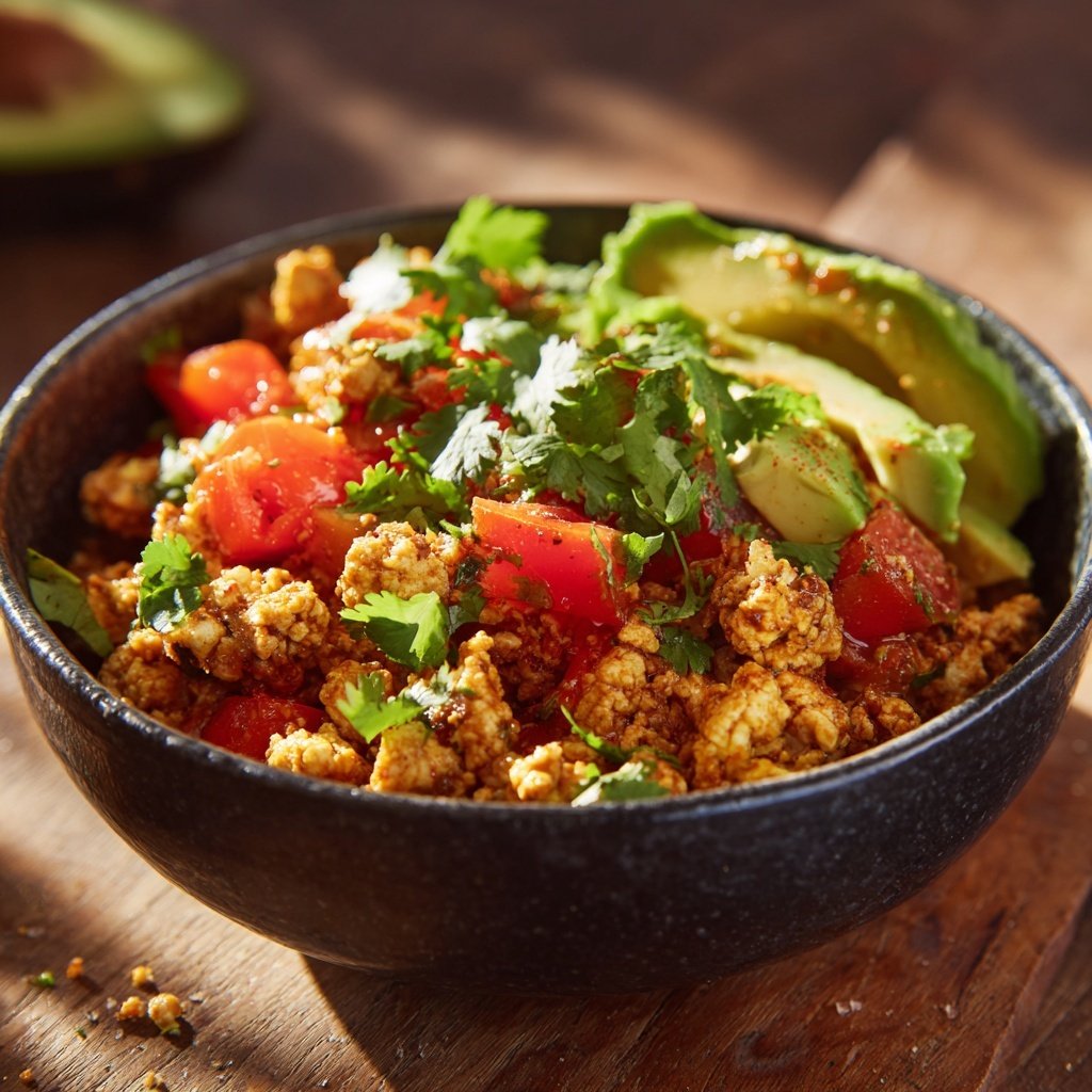 Ground Turkey Taco Bowl