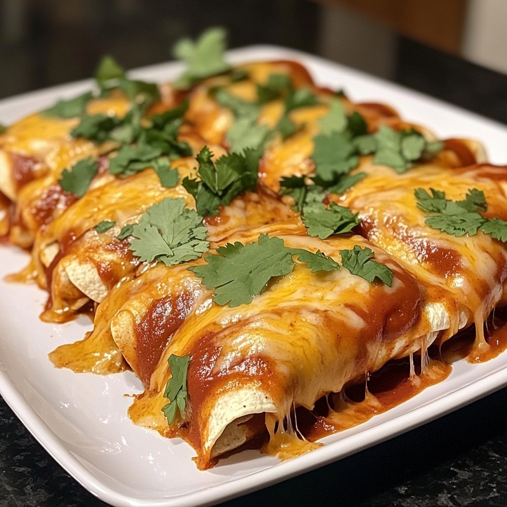 Budget-Friendly Chicken Enchiladas Recipe