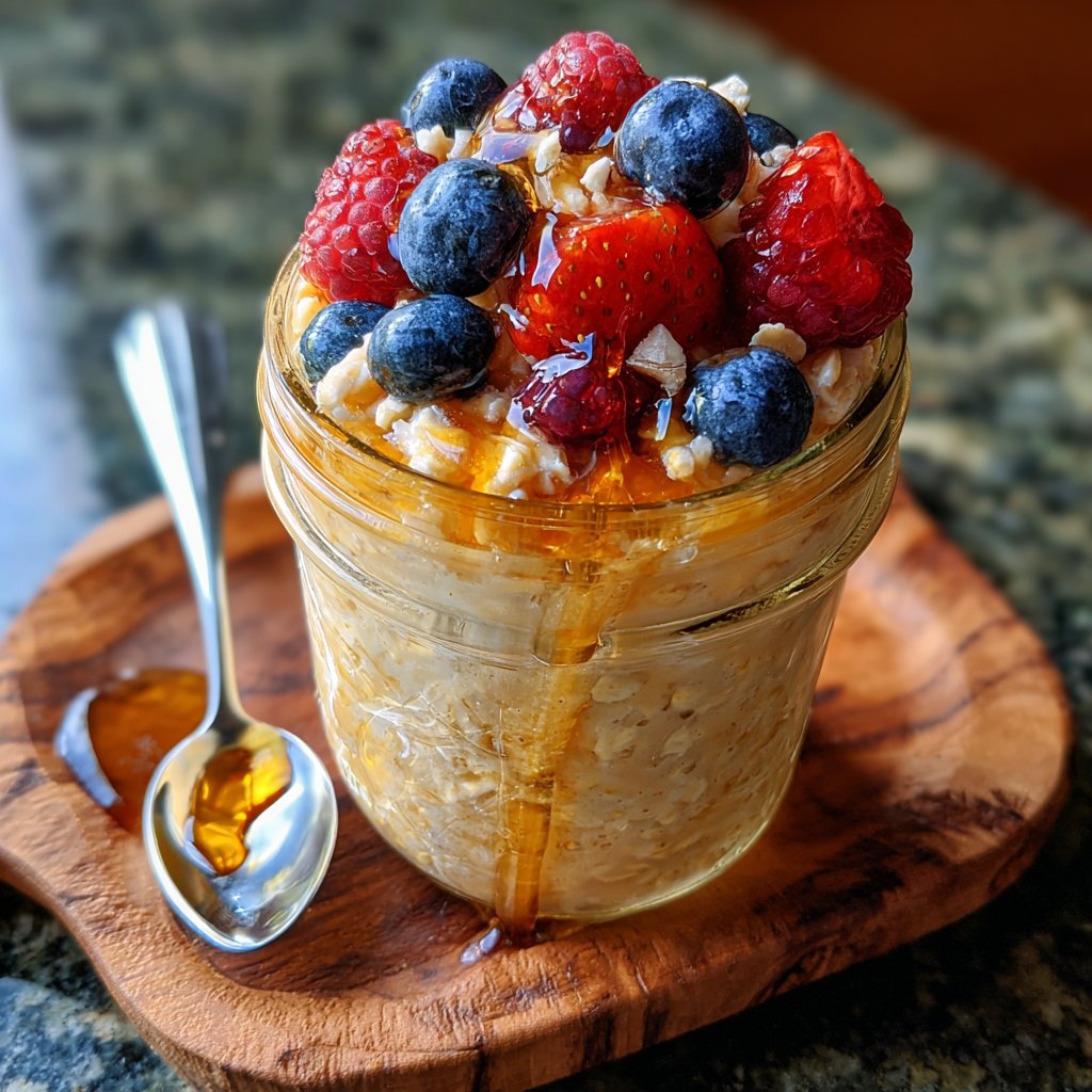 Comforting Overnight Oats Breakfast Recipe