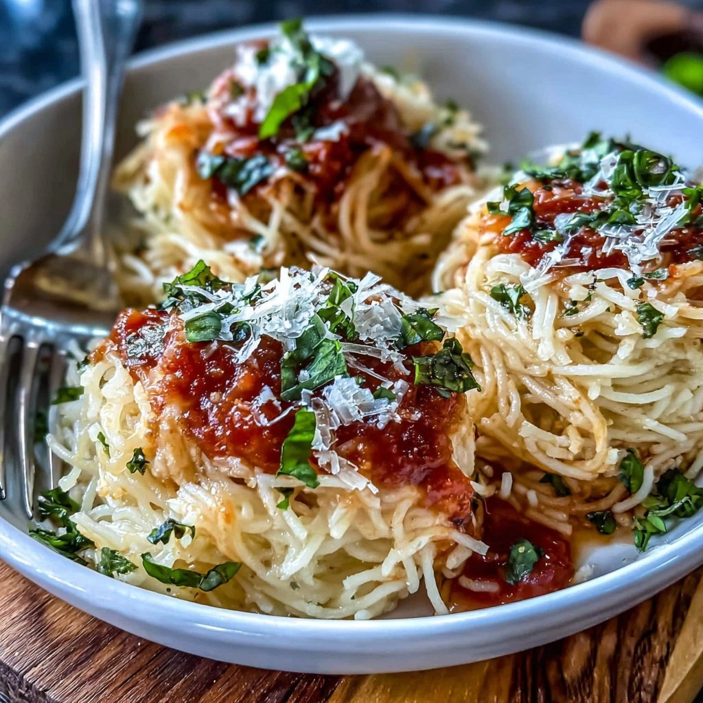 Angel Hair Pasta With Creamy Tomato Sauce