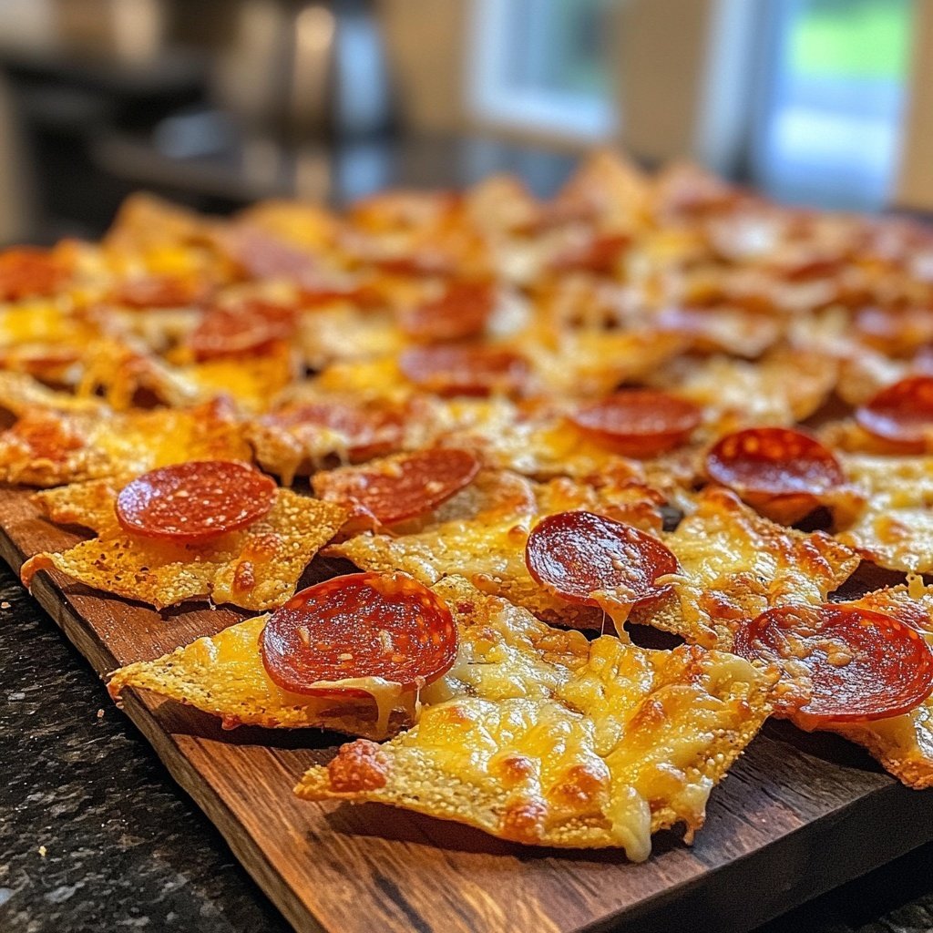 2 Ingredient Pizza Chips
