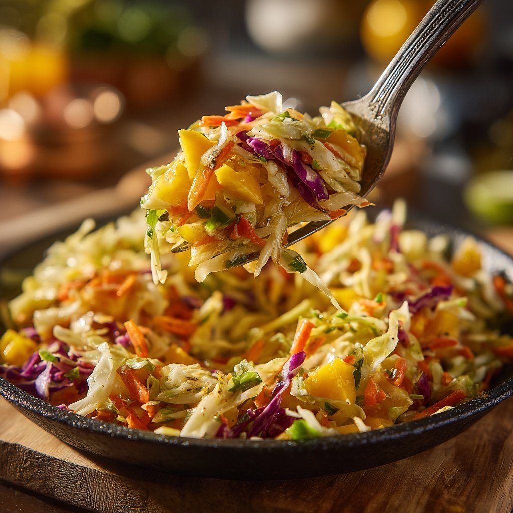 Jamaican Mango Slaw