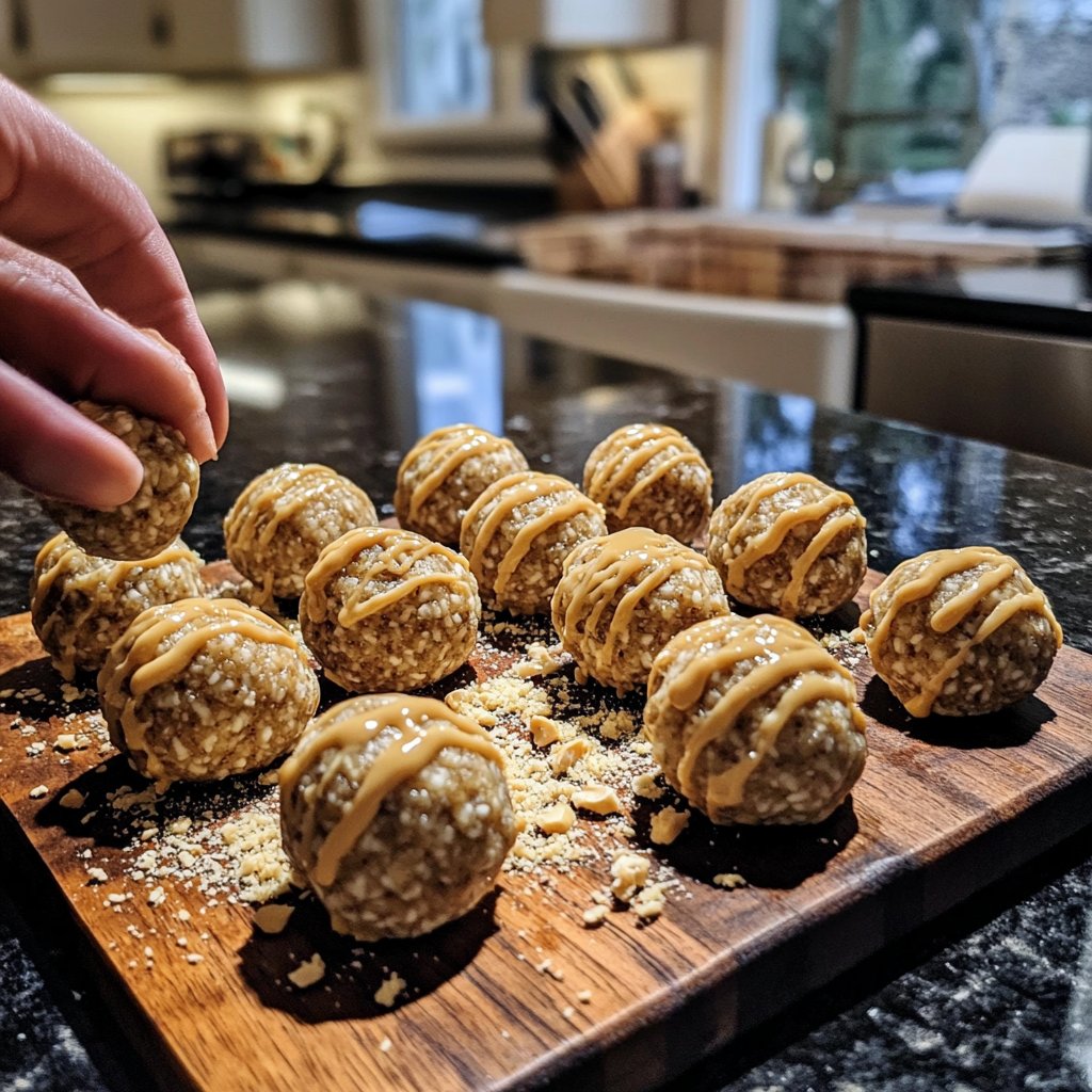 Protein Balls with Cashew Butter