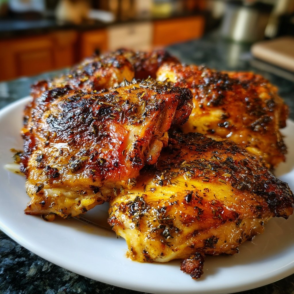 Mediterranean Baked Chicken Thighs