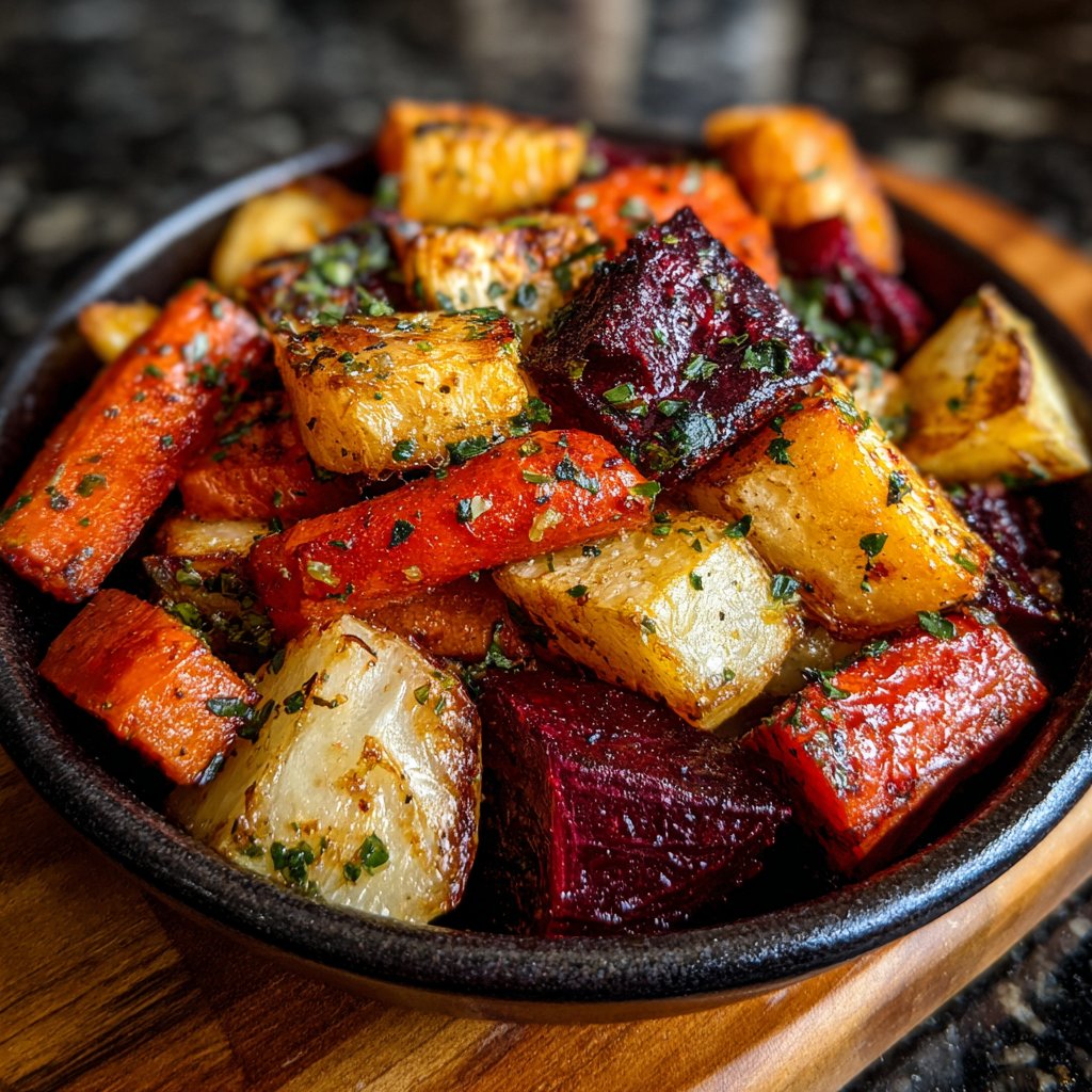 Herb Roasted Root Vegetable Medley