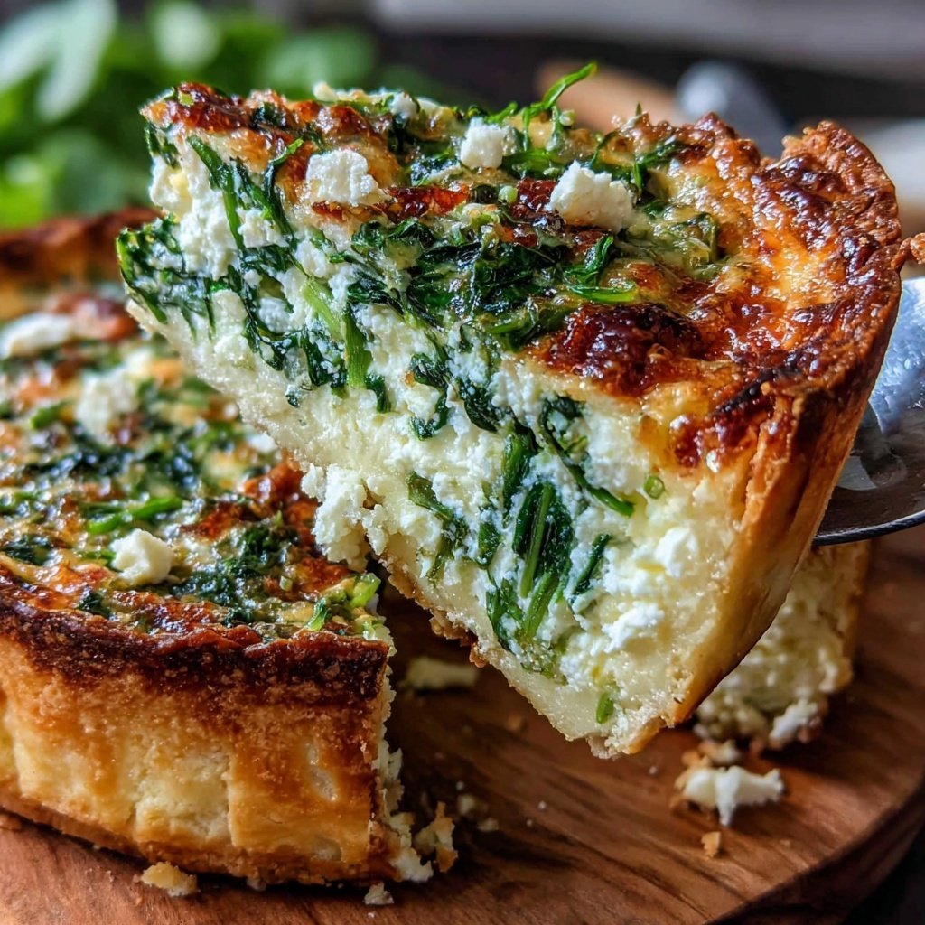 Spring Brunch Spinach And Feta Quiche