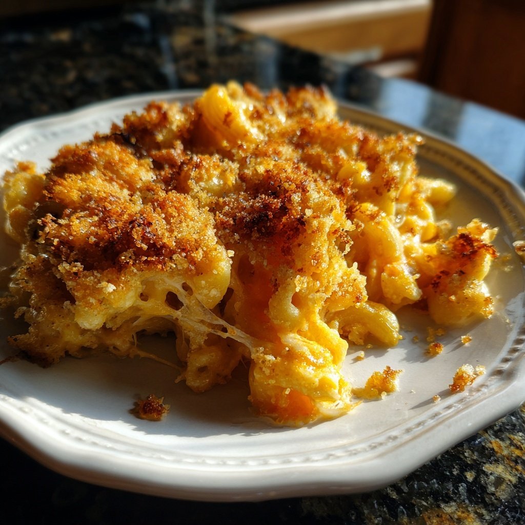 Comfort Food Baked Mac And Cheese