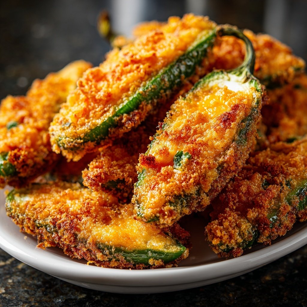 Jalapeno Poppers with Cheddar