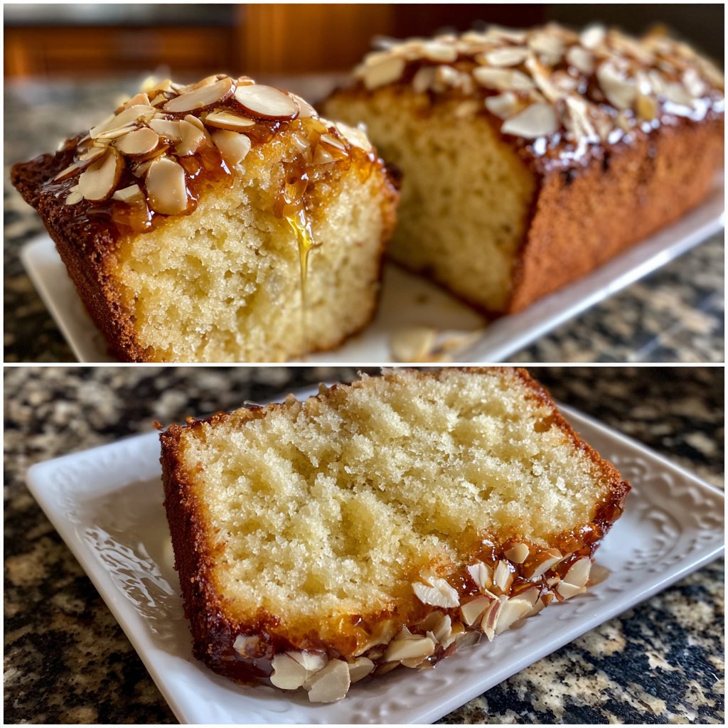 Vanilla Almond Yogurt Cake