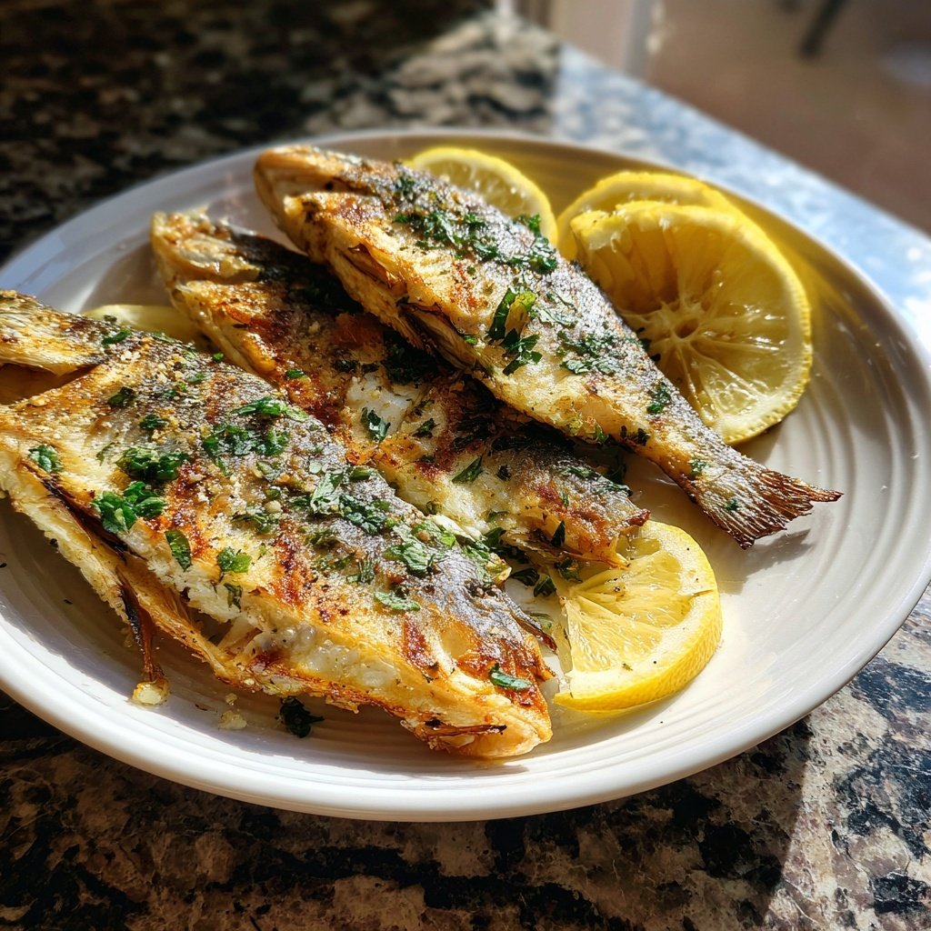 Healthy & Light Lemon Grilled Fish Plate