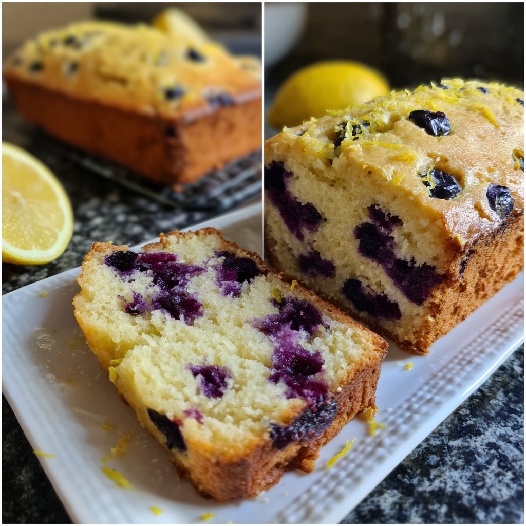 Blueberry Lemon Quick Bread