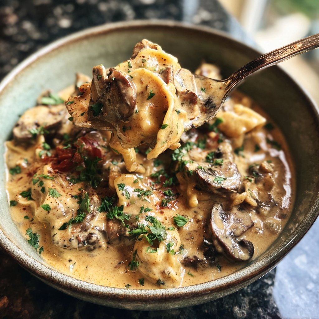 Sunday Mushroom Stroganoff